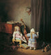Les petits virtuoses - Josef Danhauser — vy av konstverket