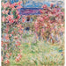 Reproduktion av målningen Les roses - Claude Monet