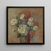 Les roses blanches - Édouard Vuillard — inramlat konstverk på väggen