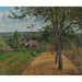 Reproduktion av målningen Les vergers de Louveciennes - Camille Pissarro