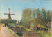 vid kanalen Hollande - Lesser Ury — vy av konstverket