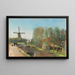 vid kanalen Hollande - Lesser Ury — inramlat konstverk på väggen