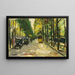 Rue berlinoise ensoleillée - Lesser Ury — inramlat konstverk på väggen