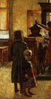 Taverne flamande - Lesser Ury — vy av konstverket