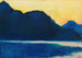 Lac de Garde - Lesser Ury — vy av konstverket