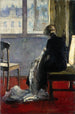 Le tapis rouge - Lesser Ury — vy av konstverket