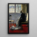 Le tapis rouge - Lesser Ury — inramlat konstverk på väggen