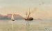 Approche de la côte sud de la Crimée - Lev Felixovich Lagorio — vy av konstverket