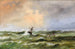 Mer agitée dans la mer Noire - Lev Felixovich Lagorio — vy av konstverket