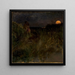 Lever de lune sur les dunes - Eilif Peterssen — inramlat konstverk på väggen