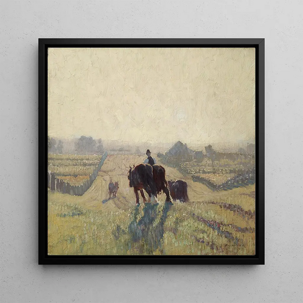 Lever de soleil gelé - Elioth Gruner