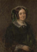 Portrait d'une femme - Léon de Winne — inramlat konstverk på väggen