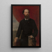 Portrait av skulptören Paul De Vigne - Léon de Winne — vy av konstverket