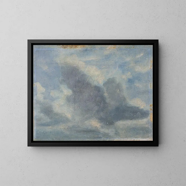 Studie av himlen - Lionel Constable — inramlat konstverk på väggen