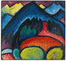 litografi blå Båten - Wassily Kandinsky — vy av konstverket