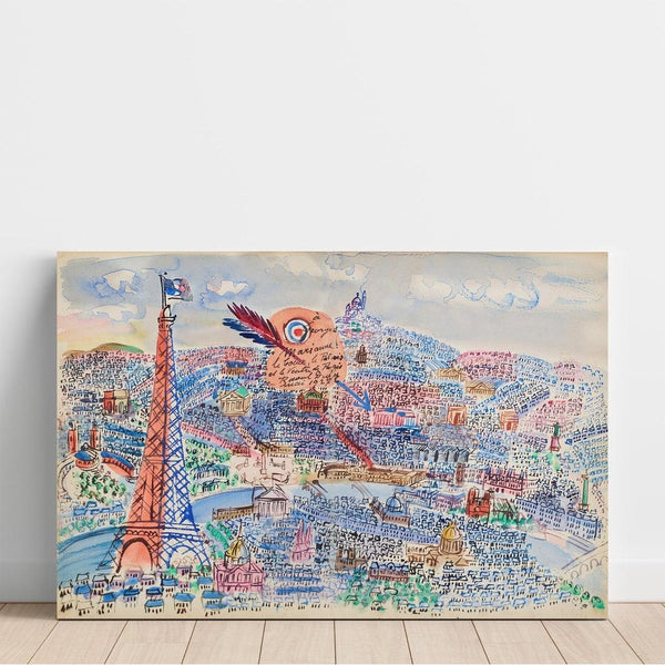 Livre d'Or de Marianne - Raoul Dufy | Reproduction Tableau Décoration murale affiche copie