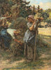 Faneuse ou Fenaison - Léon Augustin Lhermitte — vy av konstverket