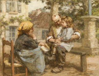 Lon Augustin Lhermitte - La premire leon.webp