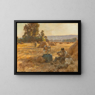 Lon Augustin Lhermitte - Le Goter des moissonneurs.webp