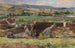 Les Toits vue de village - Léon Augustin Lhermitte — vy av konstverket