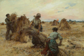 Lon Augustin Lhermitte - The Harvesters.webp