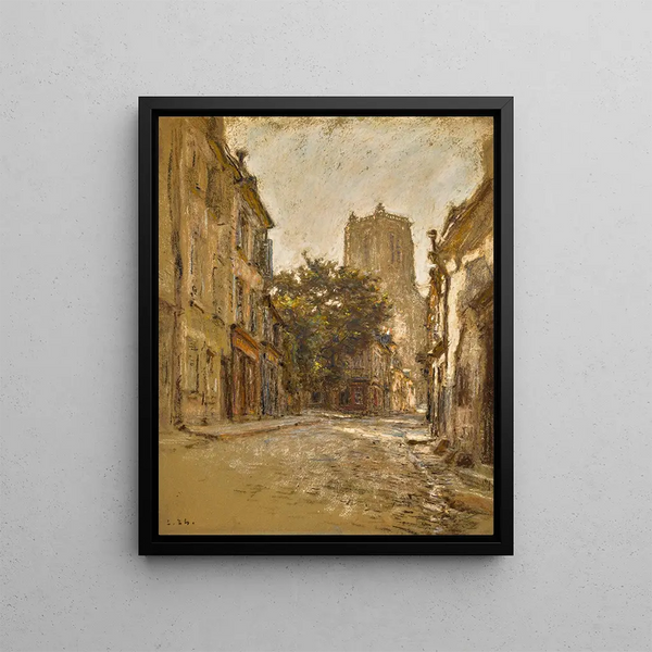 Lon Augustin Lhermitte - Une Rue Bourges.webp