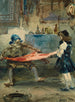 Scen orientalisk - Léon Bakst — vy av konstverket