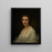 Blandine Ollivier née Liszt 1835-1862 - Léon Belly — inramlat konstverk på väggen