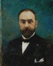 Charles Ephrussi - Léon Bonnat — vy av konstverket