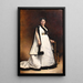 Madame Pasca - Léon Bonnat — inramlat konstverk på väggen
