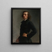 Monsieur Allard - Léon Bonnat — inramlat konstverk på väggen