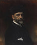 Portrait de l'Artiste - Léon Bonnat — vy av konstverket