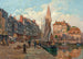 Honfleur - Léon Leclerc — vy av konstverket