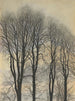 Träd och himmel - Léon Spilliaert — vy av konstverket