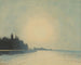La digue à Ostende vue depuis le môle - Léon Spilliaert — vy av konstverket