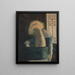 Le bain - Léon Spilliaert — inramlat konstverk på väggen