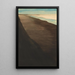 La plage - Léon Spilliaert — inramlat konstverk på väggen