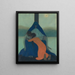 Fosse - Léon Spilliaert — inramlat konstverk på väggen
