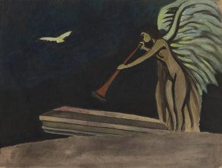 Uppståndelsen - Léon Spilliaert — vy av konstverket