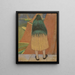 Fiskare - Léon Spilliaert — inramlat konstverk på väggen