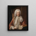 Gyllenborg Karl 1679-1746 - Lorens Pasch den äldre — inramlat konstverk på väggen