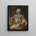 Samuel Kerhielm de Margretelund är avliden 1684-1768 - Lorens Pasch den äldre — inramlat konstverk på väggen