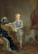 Gustave IV Adolf 1778-1837 Sveriges kung - Lorens Pasch den yngre — inramlat konstverk på väggen