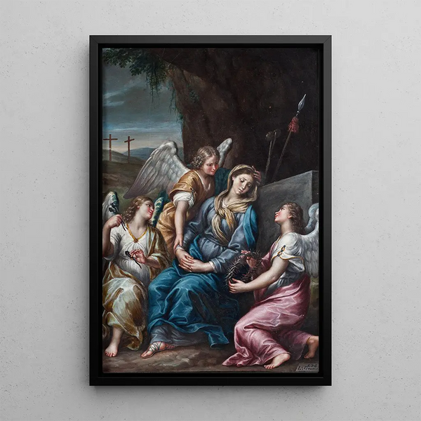 Lorenzo Gramiccia - The Virgin Mourning at the Tomb.webp