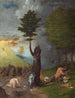 Allégorie de la vertu et du vice - Lorenzo Lotto — vy av konstverket