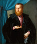 Porträtt av en skäggig man - Lorenzo Lotto — vy av konstverket