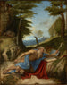 Saint Jérôme pénitent - Lorenzo Lotto — vy av konstverket