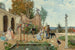 À la Villa Borghese - Lorenzo Valles — vy av konstverket
