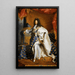 Reproduktion av målningen Louis XIV av Hyacinthe Rigaud
