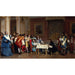 Reproduktion av målningen Louis XIV och Molière - Jean-Léon Gerôme